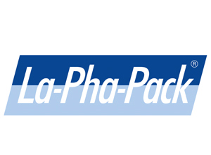 La-Pha-Pack PP Vial-Rack, (200 x 105 x 17mm), for 1.5ml vials, 50 cavities, blue, stackable (# 12 21 2187), ea.