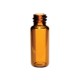 1.5 ml Flat Bottom 8-425 Screw Thread Vial, 32x12mm (amber)
