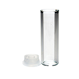 4ml Shell Vial 45x15mm (clear), with PE SepCap