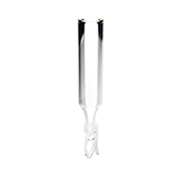 800µl Conical Pulled Point Glass Insert with Plastic Spring (total volume 950µl), 38x8mm