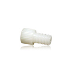 OPTI-LOK LP Nut 1/4-28 for 1/8"OD Tubing, Acetal (White), ea.