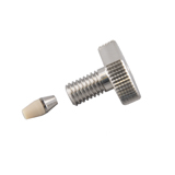 EXP 10-32 Hand-Tight Nut & EXP Titanium Hybrid Ferrule, ea.