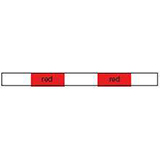 PVC RED/RED TUBING 1.14 MM ID, PKG.12 PVC RED/RED TUBING 1.14 MM ID, PKG.12