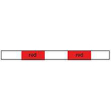 PVC RED/RED TUBING 1.14 MM ID, PKG.12