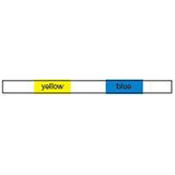 PVC YELLOW/BLUE TUBING 1.52 MM ID PKG.12