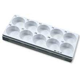 10 POSITION RACK FOR 30MM PFA VIALS