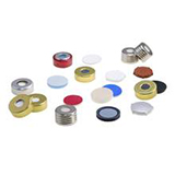 SILICONE/PTFE SCREW CAP VIALS, PKG. 100