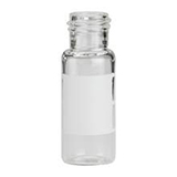 9 MM CLEAR GLASS VIAL W/PATCH PKG.100