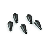 Restek Valco Connector, Fused Silica Adapter, 1/16" adapter, 0.8mm&lt,=0.90mm, pk.5