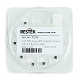 Compact Vespel/Graphite Ferrules, 1/16" x 0.4mm ID, pk.10