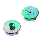 Restek Inlet Seals, 0.8mm Siltek® Cross Disk for Agilent GCs, pk.2