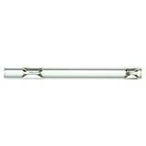 Restek Recessed Double Taper (Gooseneck) Liner, 4mm x 6.5 x 78.5 for Agilent GCs IP Deactivated, pk.5