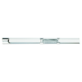 Restek Low Pressure Drop Precision® Liner 4mm x 6.3 x 78.5 for Agilent GCs IP Deactivated, with Deactivated Wool, pk.5