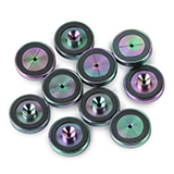Inlet Seals 0.8mm Siltek Dual Vespel Ring, pk.10