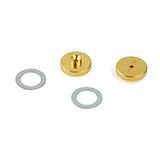 Restek Inlet Seals, 1.2mm Gold Plated For Agilent GCs, pk.2