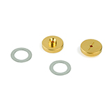 Restek Inlet Seals, 1.2mm Gold Plated For Agilent GCs, pk.2