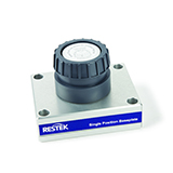 Restek SGT Baseplate, Single Position For One-SGT Cartridge Filter, ea.