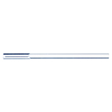 Restek Single Taper (Gooseneck) Splitless Liner 3.5mm x 5.0 x 95 for Shimadzu GCs IP Deactivated, pk.5
