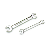 Restek 1/4" x 5/16" and 10mm x 11mm Open-End Wrench Set, ea.