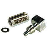 PTV Inlet Adaptor Kit for 0.25 and 0.32mm ID columns for Gerstel CIS 3 and CIS 4 PTV inlets, Includes: adaptor fitting, silver seal and slotted column nut