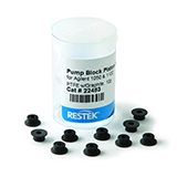 Restek Piston Seals, For Agilent 1050, 1100, 1200, PTFE with Graphite, Similar to Agilent Part #5063-6589, pk.10