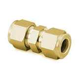 Restek Swagelok Fitting, 1/16" Union, Brass, pk.3