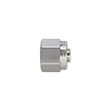 Restek Swagelok Fitting, 1/4" Plug, Stainless Steel, pk.4