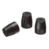 Vespel/Graphite Ferrules, 1/16" x 0.6mm ID, pk.10