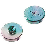 Restek Inlet Seals, 1.2mm Siltek® Cross Disk for Agilent 5890/6890 GCs, pk.2