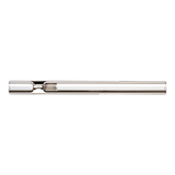 Restek Recessed Single Taper (Gooseneck) Liner 4mm x 6.5 x 78.5 for Agilent GCs IP Deactivated, with Deactivated Wool, pk.5