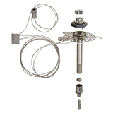 EZ Twist Top Injection Port Kit, Siltek for Agilent 6890/6850 GCs with Pencil Traps
