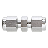 Restek Swagelok Fitting, 1/16" Union, Stainless Steel, ea.