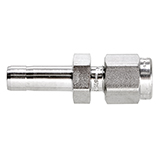 Restek Swagelok Fitting, 1/4" to 1/8" Tube End Reducer, Stainless Steel, pk.2