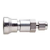 Restek Swagelok Fitting, 1/8" Female Quick Coupling, with Shutoff, Stainless Steel, ea.