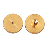 Restek Inlet Seals, 0.8mm Gold Plated For Agilent GCs, pk.50