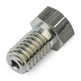 Restek SS Valco Nuts Short 1/16" 10-32, 20000psi, pk.5