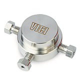 Restek SS Valco Tee 0.75mm Bore, 1/16" 10-32, 20000psi, ea.