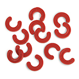 Retaining Clips for collection racks for Resprep QR Vacuum Manifolds, pk.12