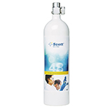 Scott Air Std., 48L size (Scotty IV), 15ppm ea of Methane, Ethane, Ethylene, Acetylene, Propane, Pro