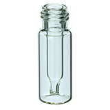 300µl Short-Cap Interlock Vial  (clear), pk.100