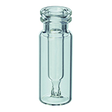 300µl Crimp-Top Interlock Vial (clear), pk.100