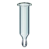 250µl Insert (Glass) w/Glass Flange for Versa Vials, pk.100