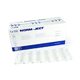 Restek Norm-Ject® Plastic Syringe, 20mL Luer Slip Eccentric Tip, pk.100