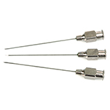 Restek Luer Syringe Needles for 100uL A2 Gas-Tight Syringes, 22ga, (0.028"OD x 0.006"ID x 2"), pk.3