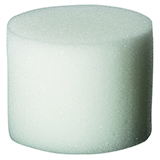 Restek Large PUF Plug, unwashed, 6cm OD x 5.1cm length, pk.10