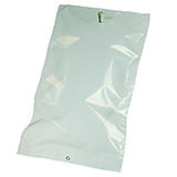 Restek Gas Sampling Bag, ALTEF, 10L, 12"x22" with polypropylene combo valve & septum, 1 eyelet, pk.10