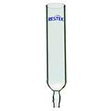 Restek PUFs, Small PUF Glass Holder, fits 22mm OD PUF Plug, ea.