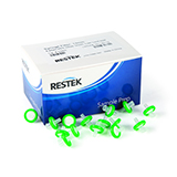 Restek 13mm Syringe Filter, 0.22um, PES, green, pk.100