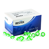 Restek 13mm Syringe Filter, 0.45um, PES, green, pk.100
