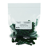 Restek 4mm Syringe Filter, 0.22um, Cellulose Acetate, green, luer-lock, pk.100
